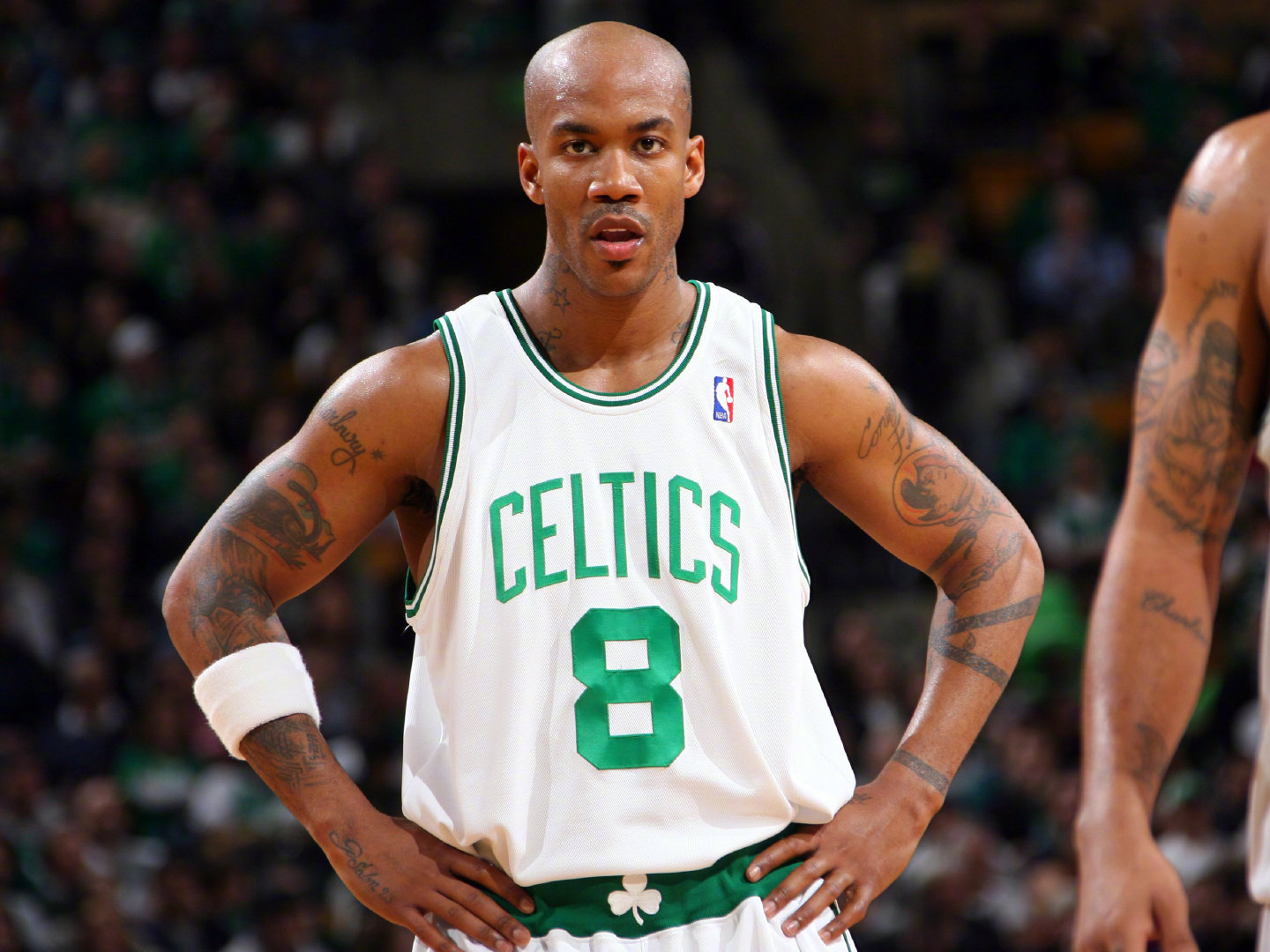 在nba打球的马布里!