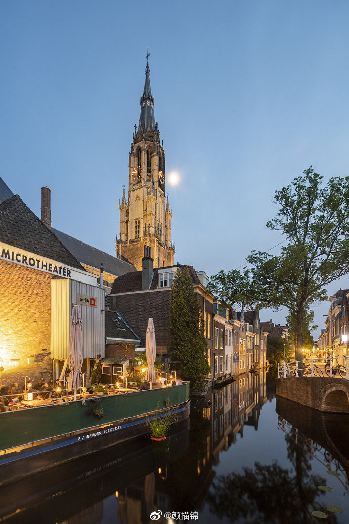 代尔夫特,建于1246年,是一座历史悠久的小城