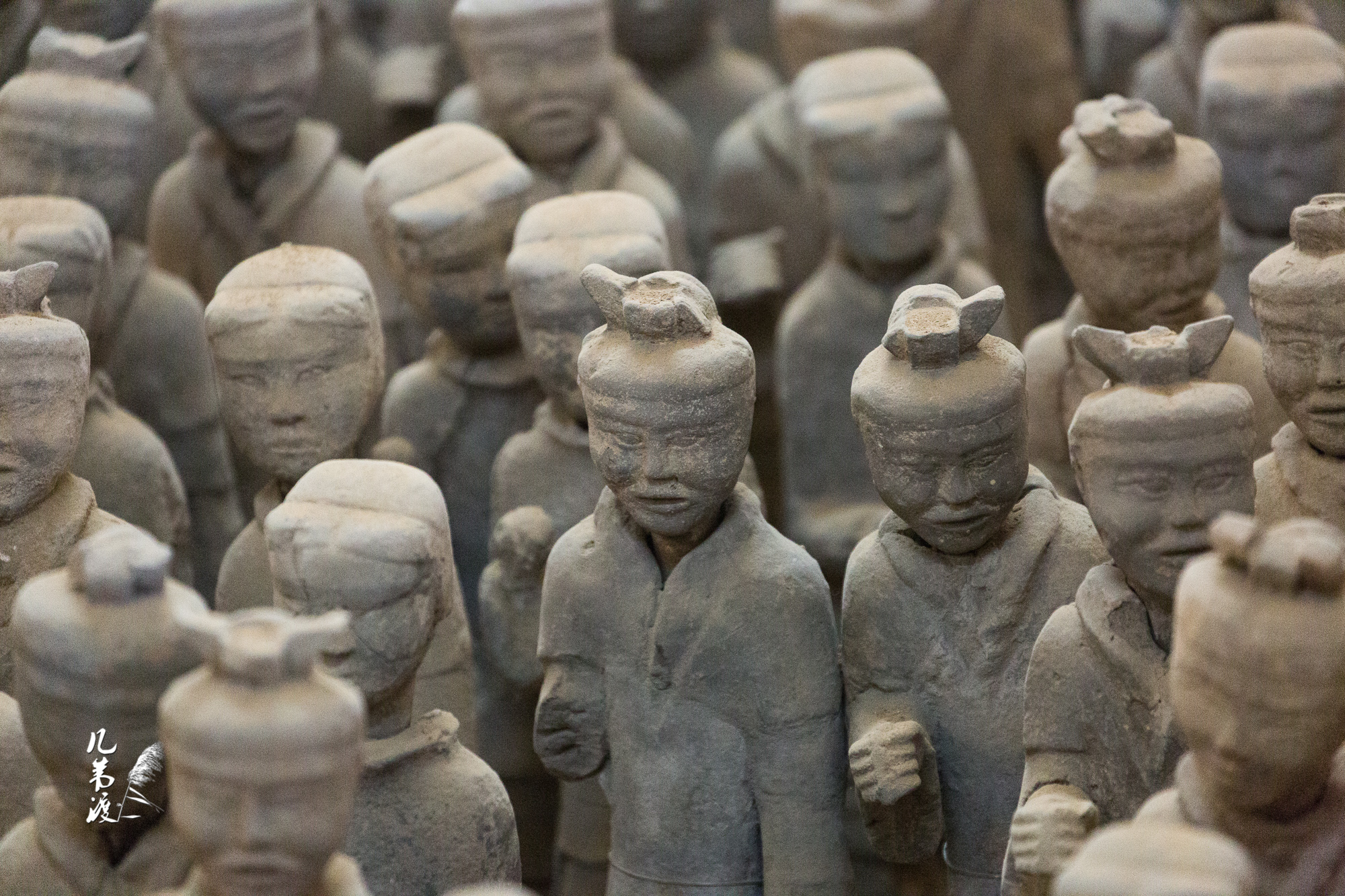 楚王兵马俑一号坑,详见图五介绍