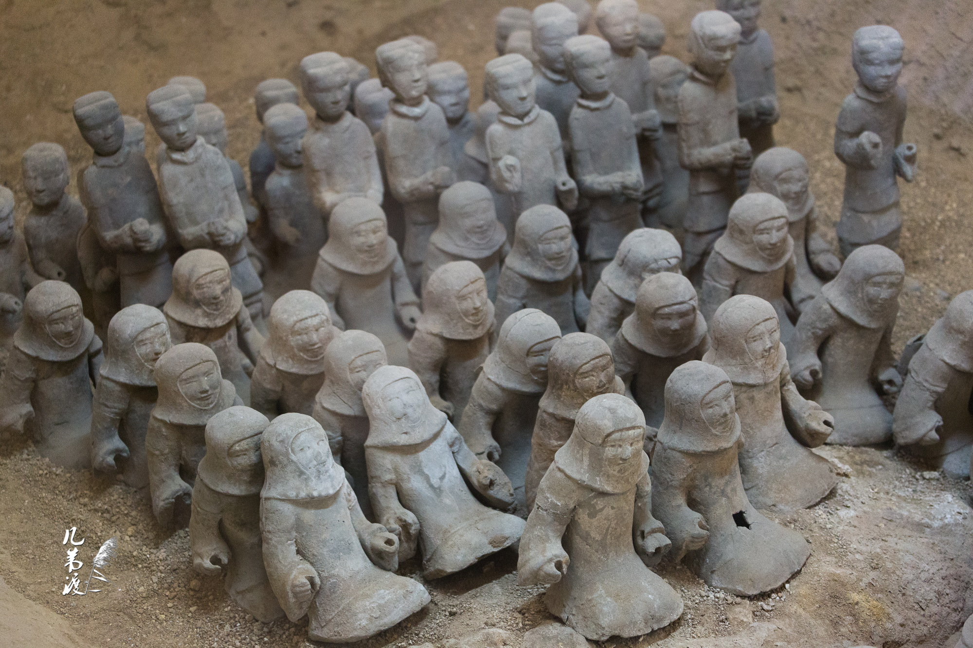 楚王兵马俑一号坑,详见图五介绍