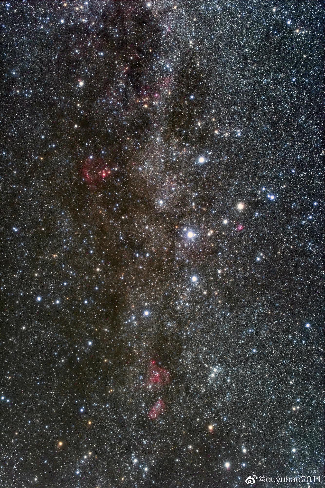 7822),气泡星云(ngc7635),巫师星云(ngc7830),以及小精灵星云(ngc281)