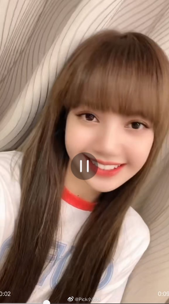 lisa的第一条微博,比心太可爱了_高清图集_新浪网