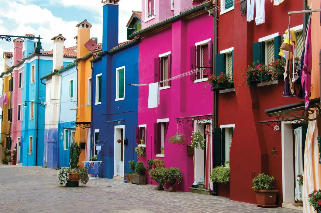 摄影漂亮的房子散播在世界各地wx豆腐丝