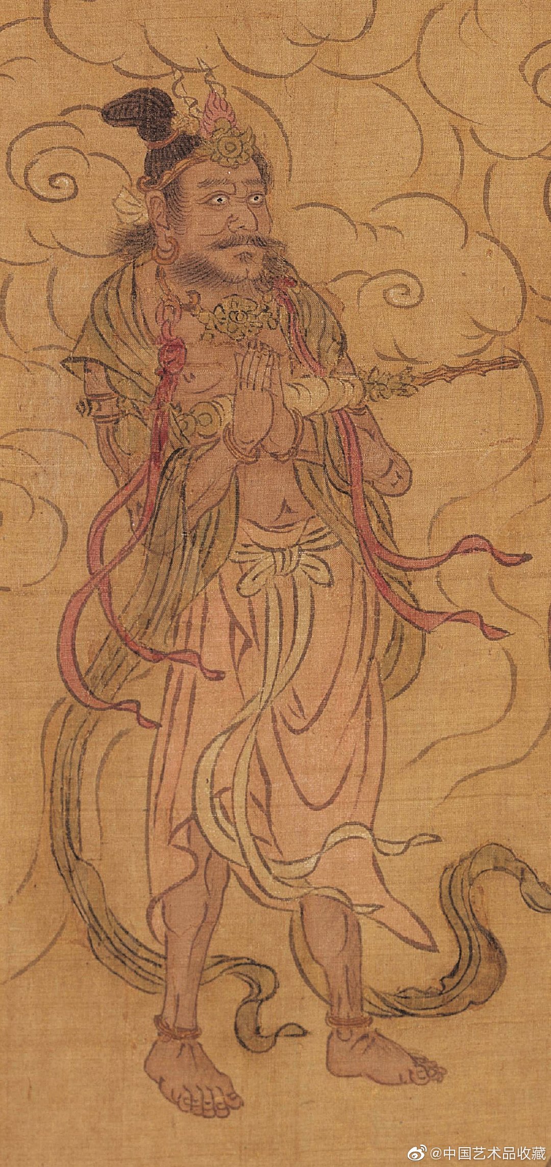 北宋赵光辅番王礼佛图