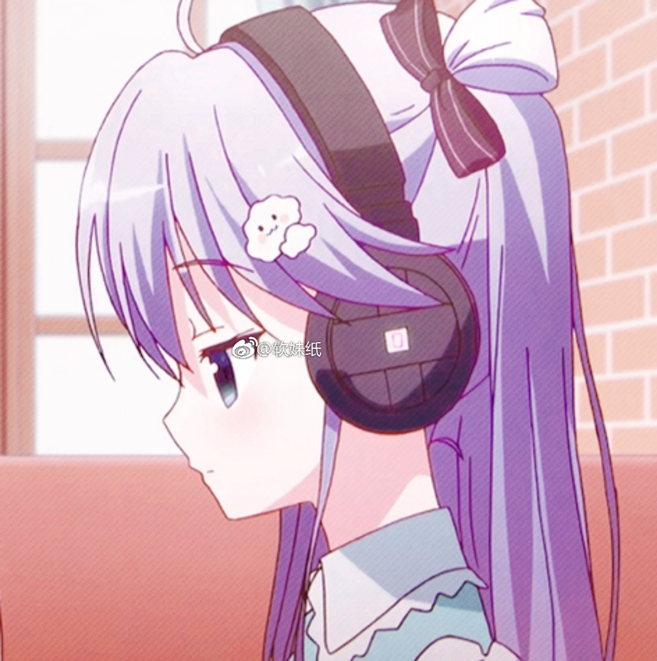 自截头像 音乐少女 萌萌哒雪野日阳