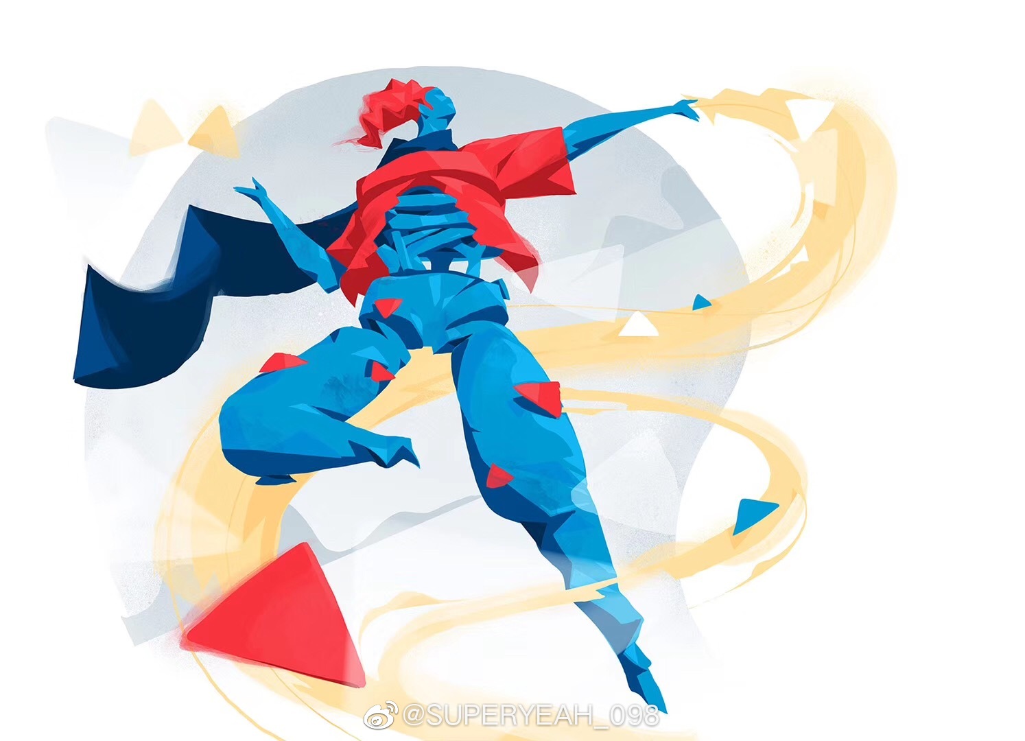 插画设计欣赏 | 极具动态美的插画作品,充满了活力