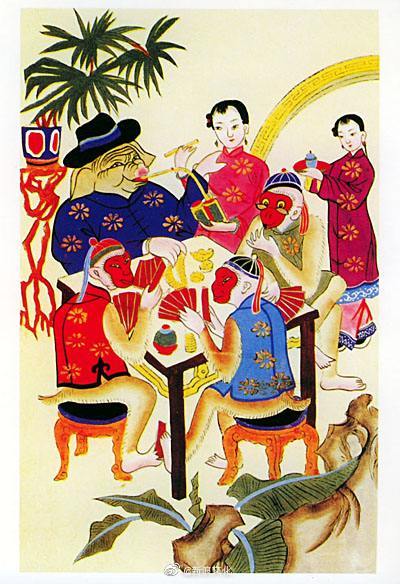 绵竹木版年画|名录|工序|山水|故事|规矩_新浪新闻