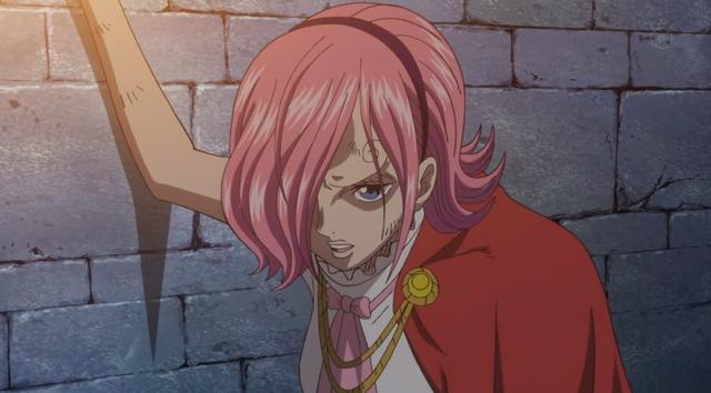 而阴谋揭露的导火索就是蕾玖的受伤.山治动画已进入蛋糕岛篇