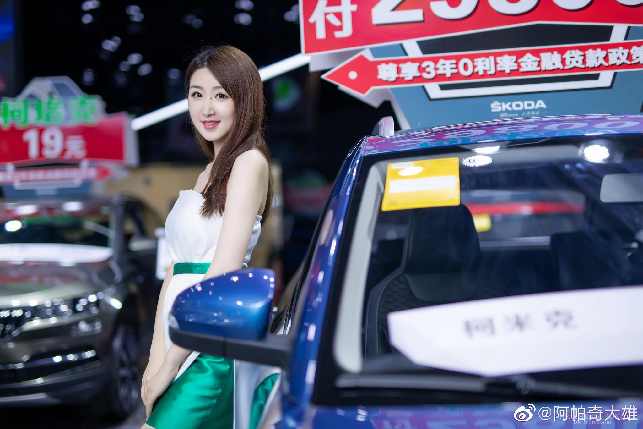 2019无锡车展cr阿帕奇大雄模特杨璐