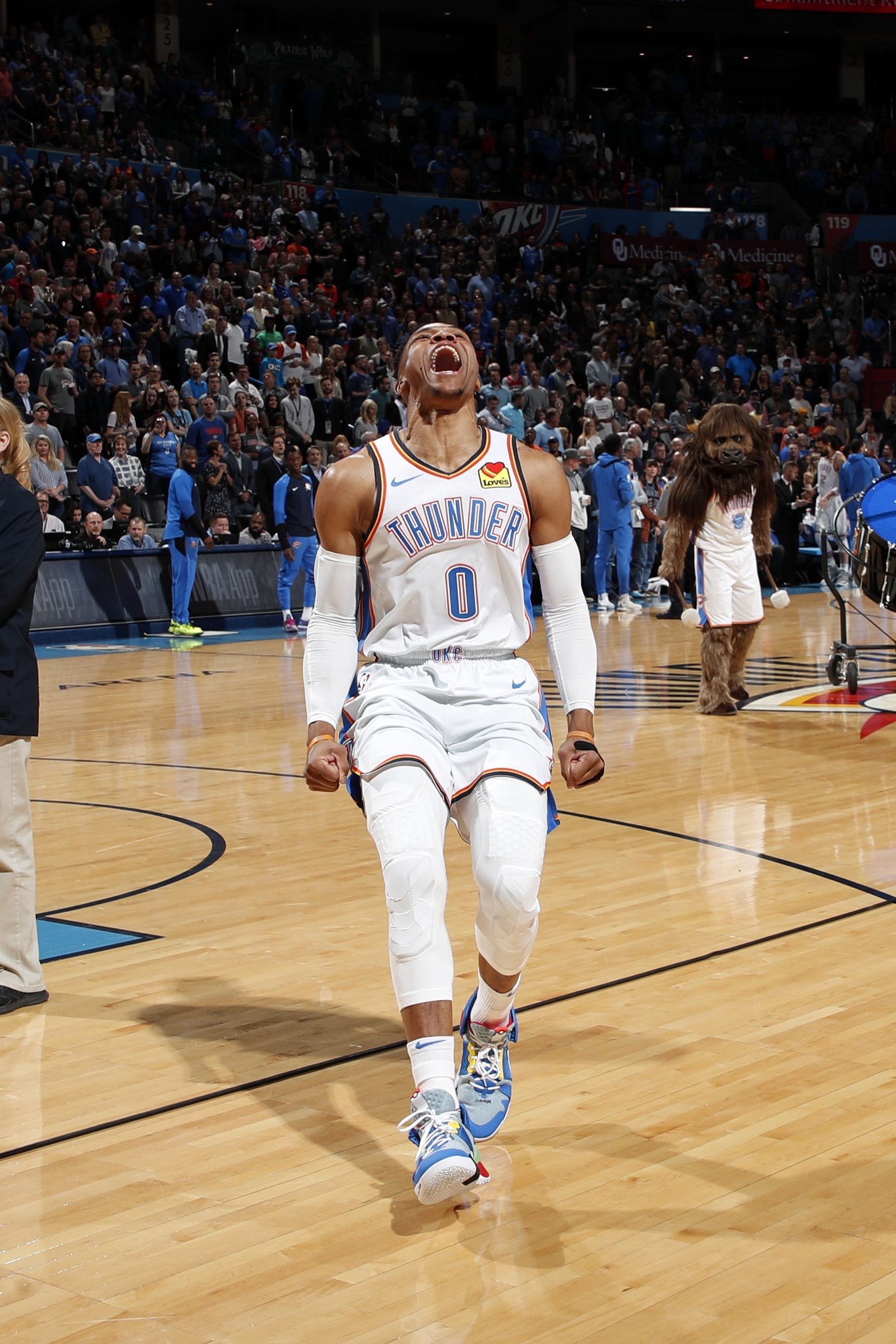 "三双王"威少今日上脚 why not zer0.2s"ash ketchum"