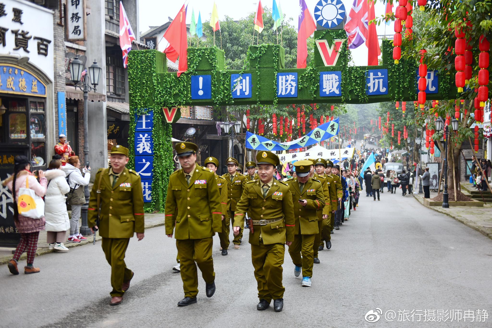 游玩民国街仿佛穿越到了七八十年前的陪都重庆