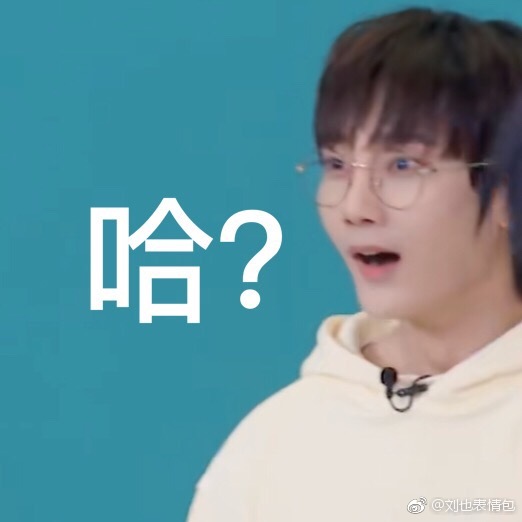 刘也,夏之光表情包特辑