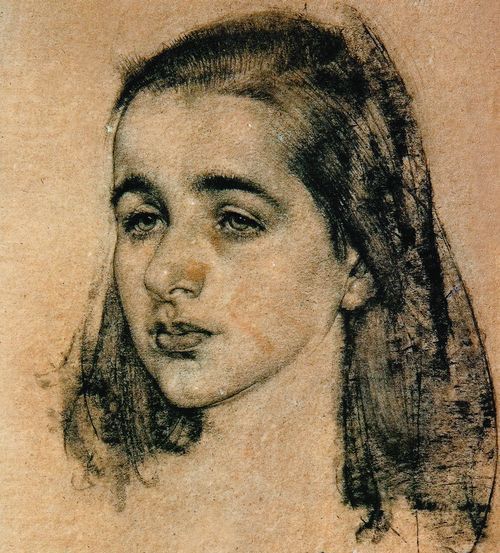 美国杰出画家,列宾的学生,尼古拉·费欣素描作品欣赏