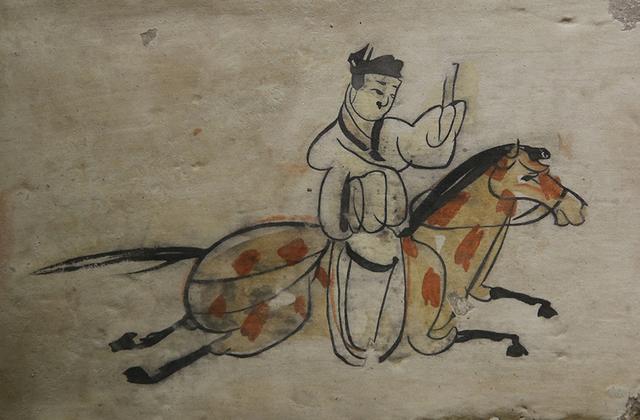 魏晋墓出土的砖画驿使图为什么不画嘴