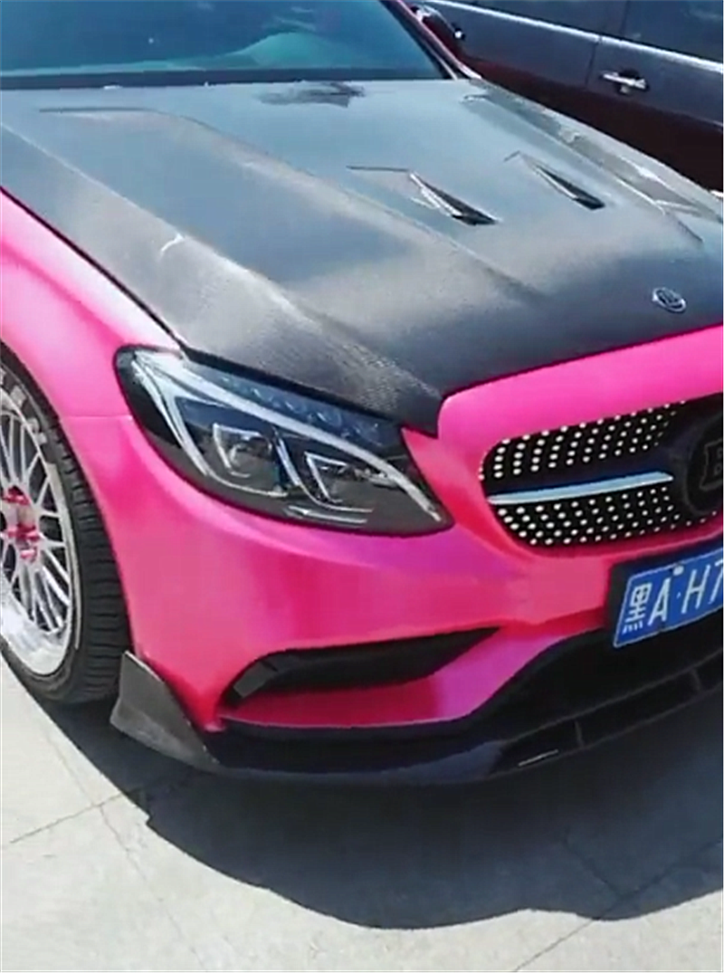 粉色巴博斯在国内罕见37秒破百车尾还贴上学用