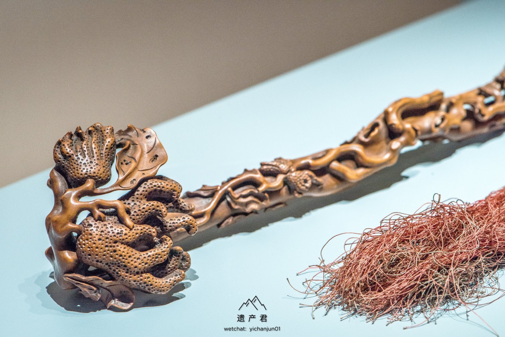 沈阳故宫博物院藏清代黄杨木雕佛手如意