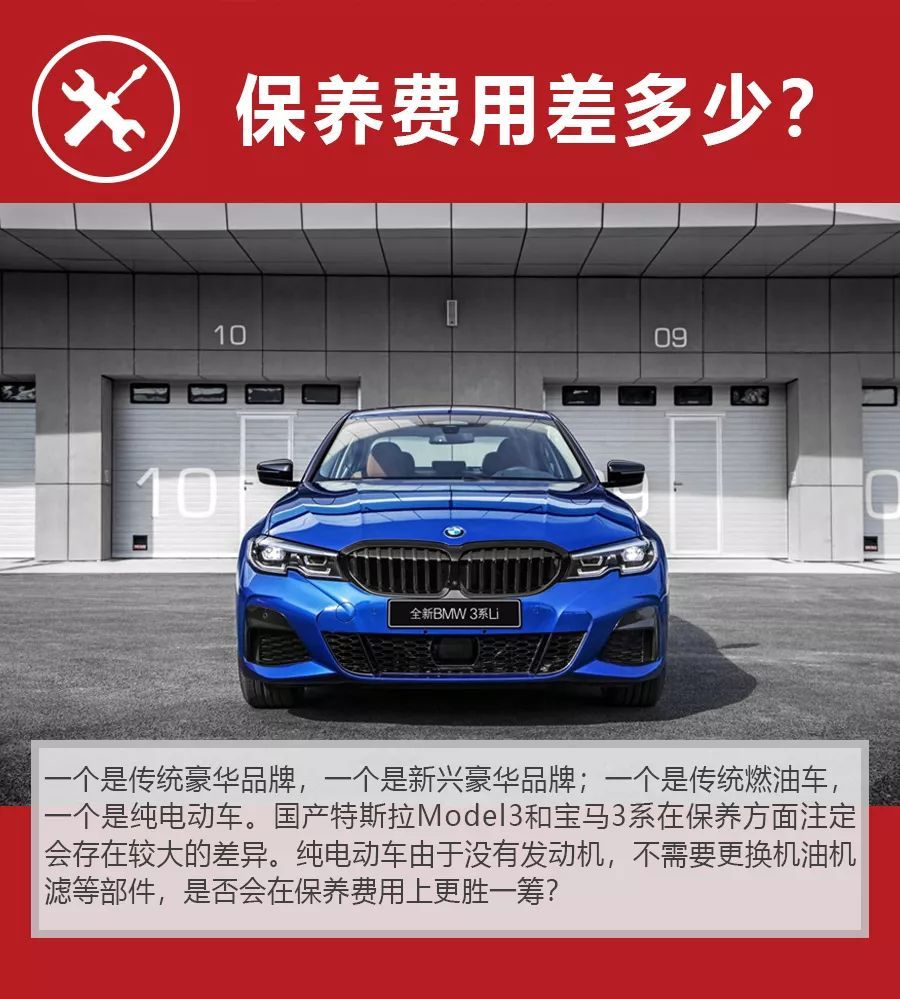 30多万买国产特斯拉Model3还是宝马3系，养车费用差多少？