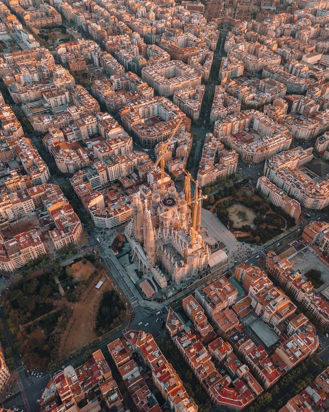 巴塞罗那的城市布局|巴塞罗那|城市布局_新浪网