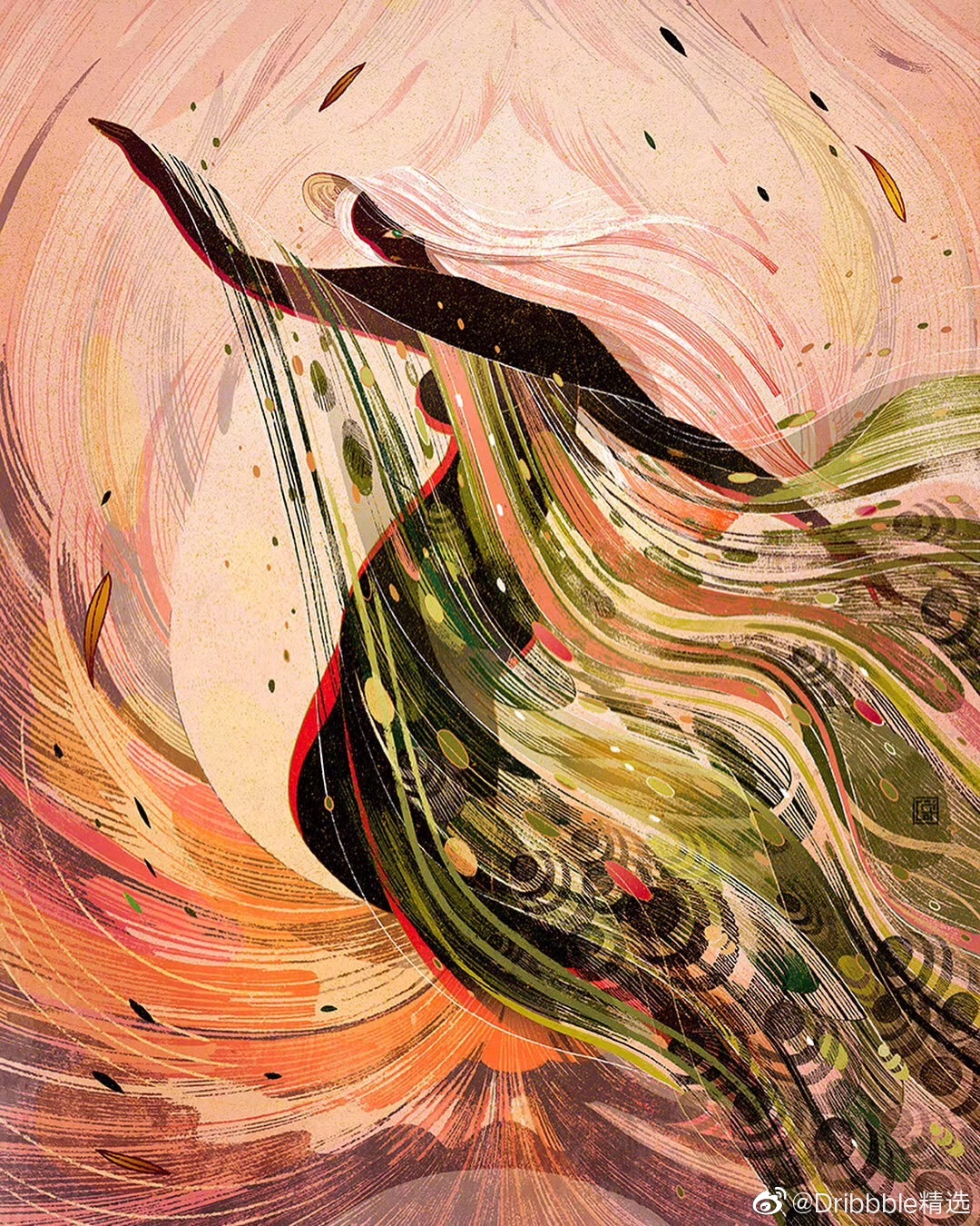 分享一位来自香港插画师倪传婧的画,笔触细腻,超治愈的画风