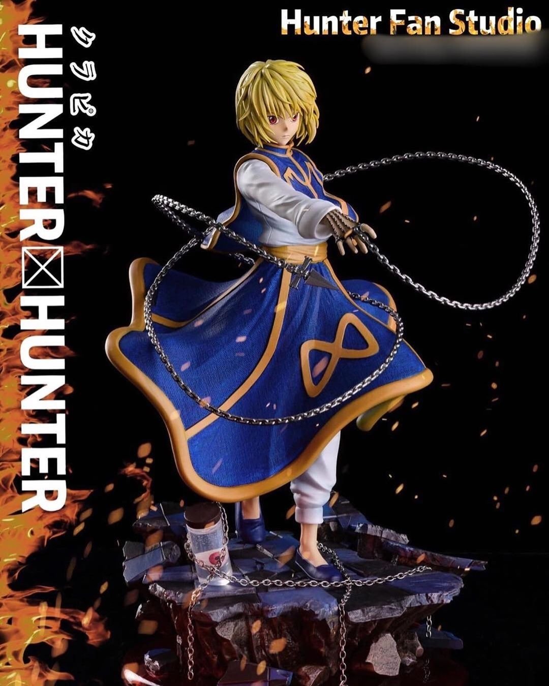 全职猎人手办 酷拉皮卡手办好帅!