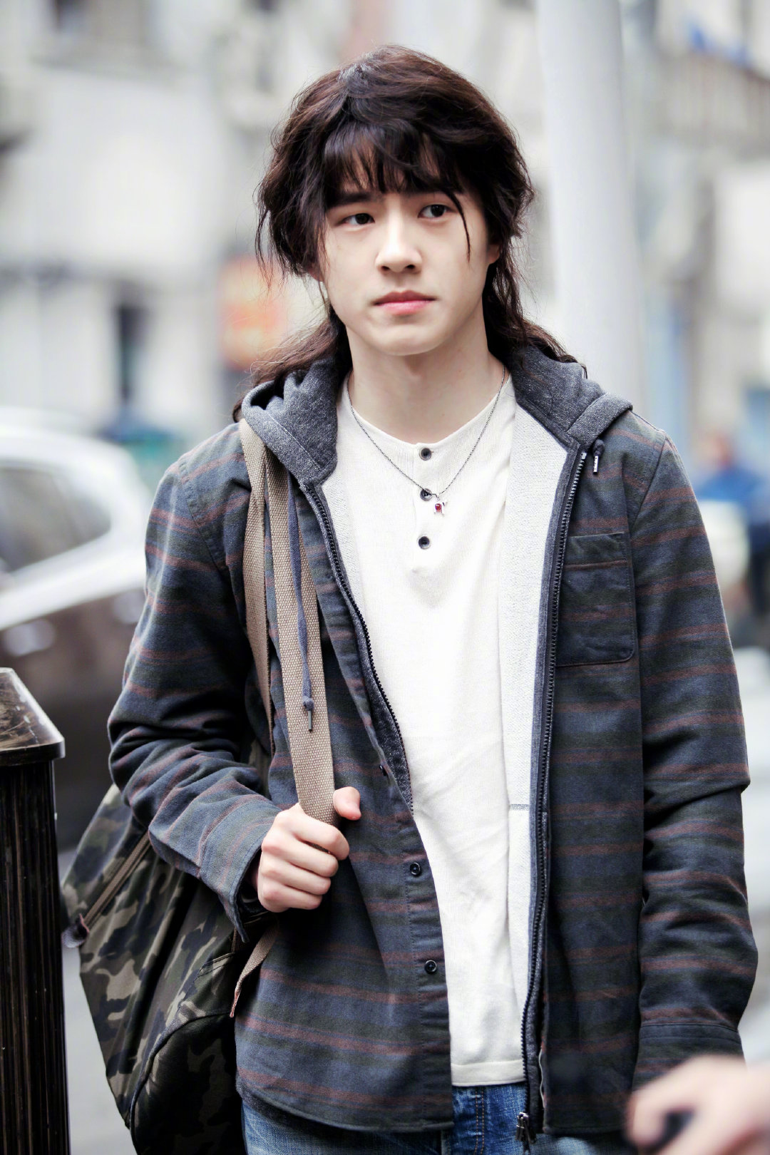 刘昊然这日系长发,真的太好看了!