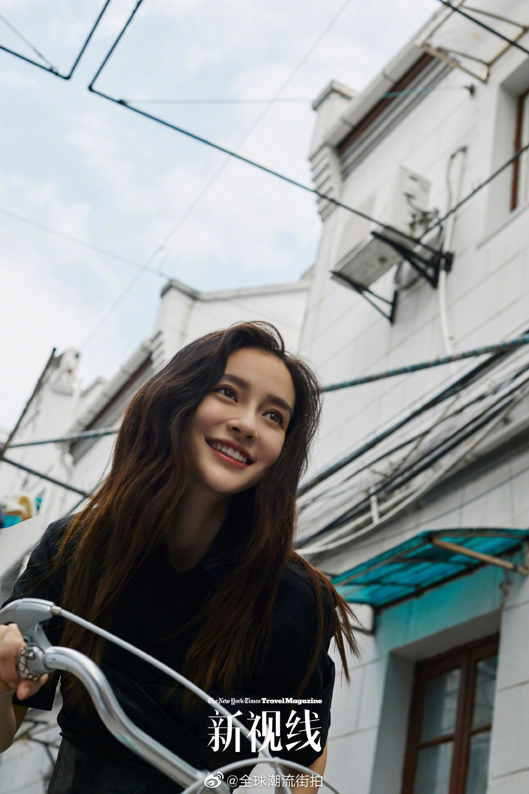 Angelababy×《NYTimes Travel新视线》。穿梭于大街小巷