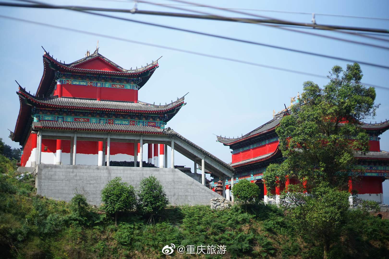 源哥重庆北碚的这个道明寺我们帮你去看了路有点难走