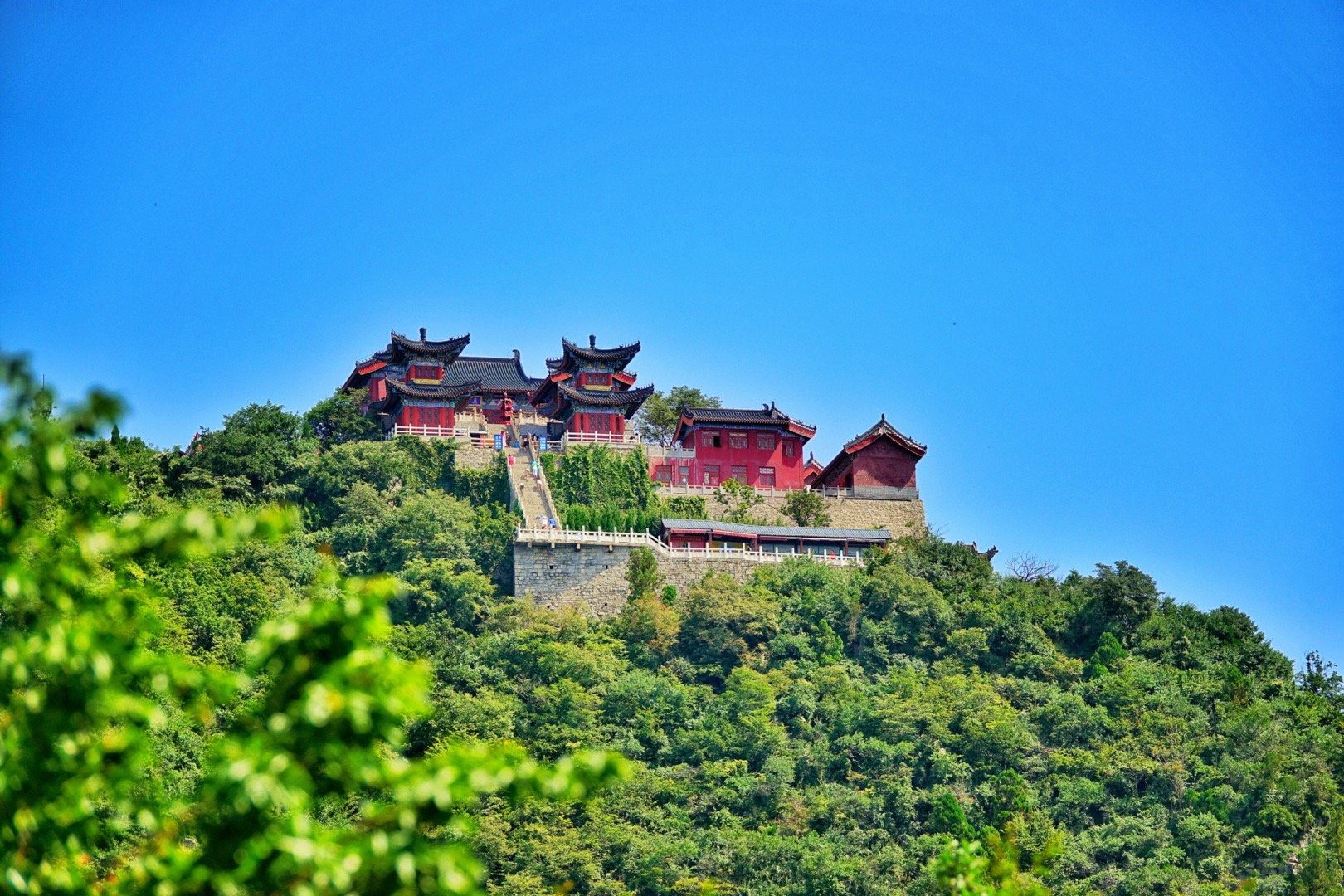 云台山茱萸峰一直是历代文人墨客僧道修行的圣地