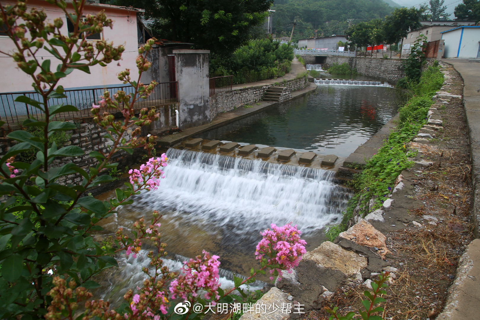 在济南历城区彩石镇,有一个泡在泉水里的村子,名字叫做玉河泉村|玉河