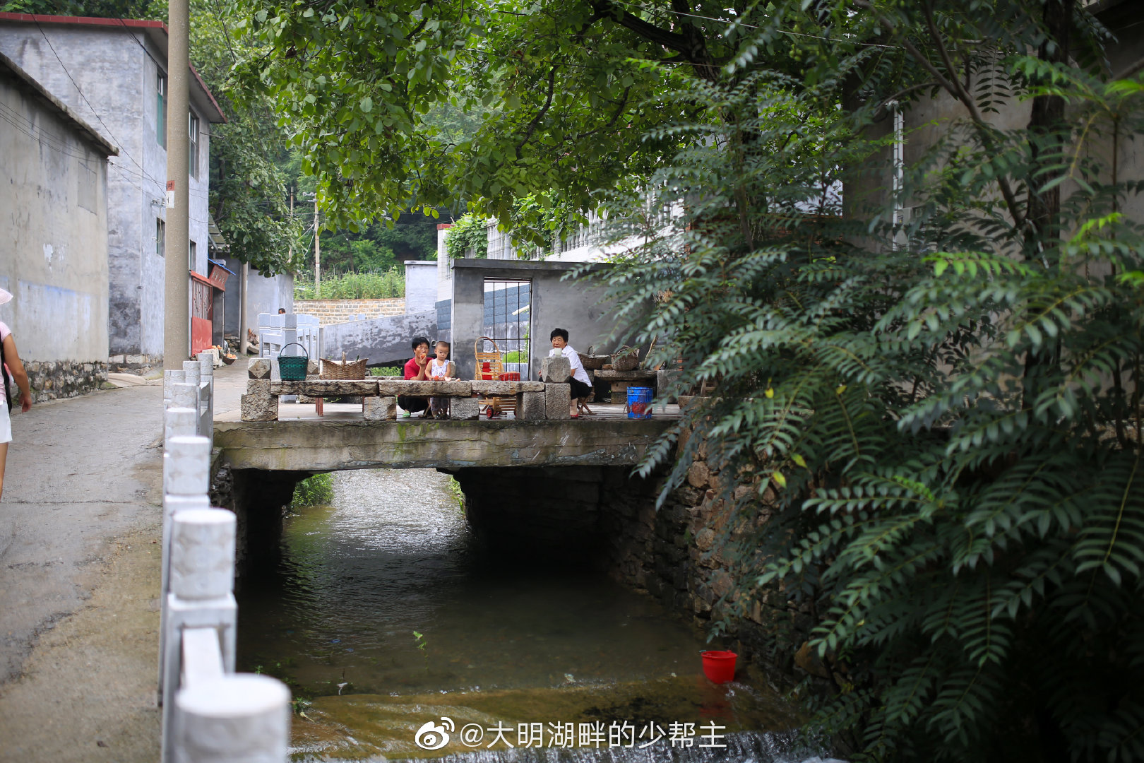 在济南历城区彩石镇,有一个泡在泉水里的村子,名字叫做玉河泉村|玉河