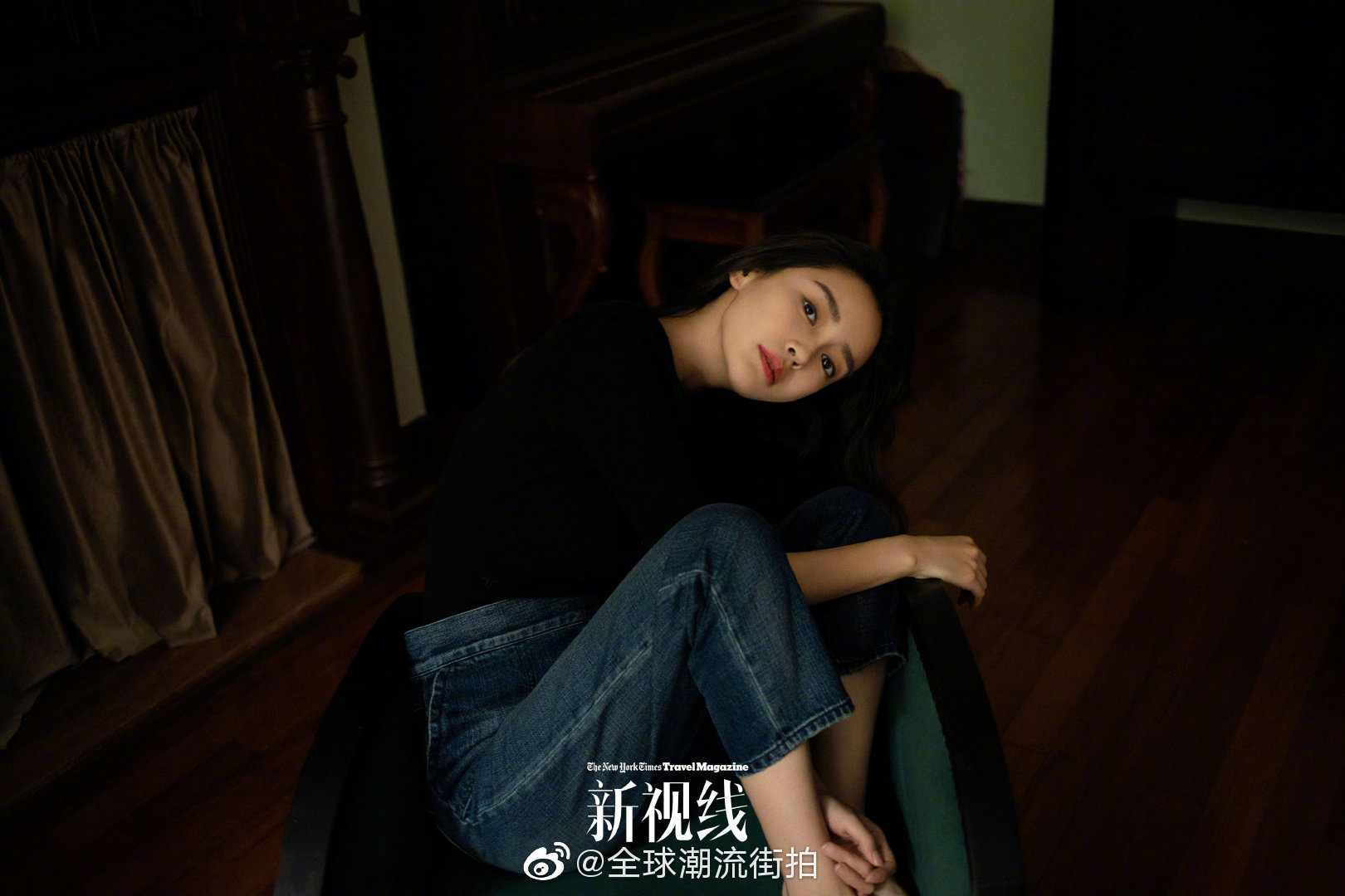 Angelababy×《NYTimes Travel新视线》。穿梭于大街小巷