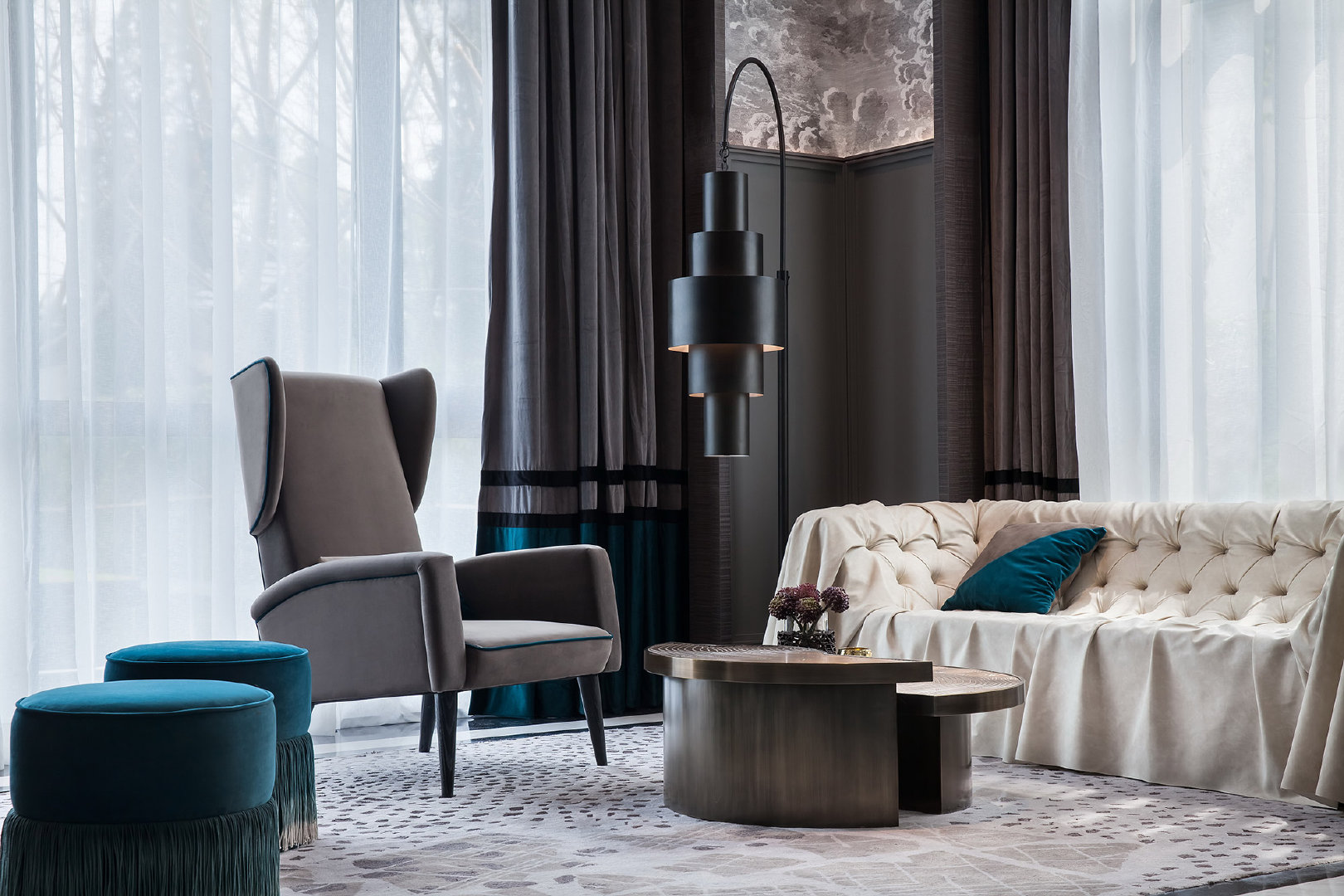 现代意式极简风,奢华精致!