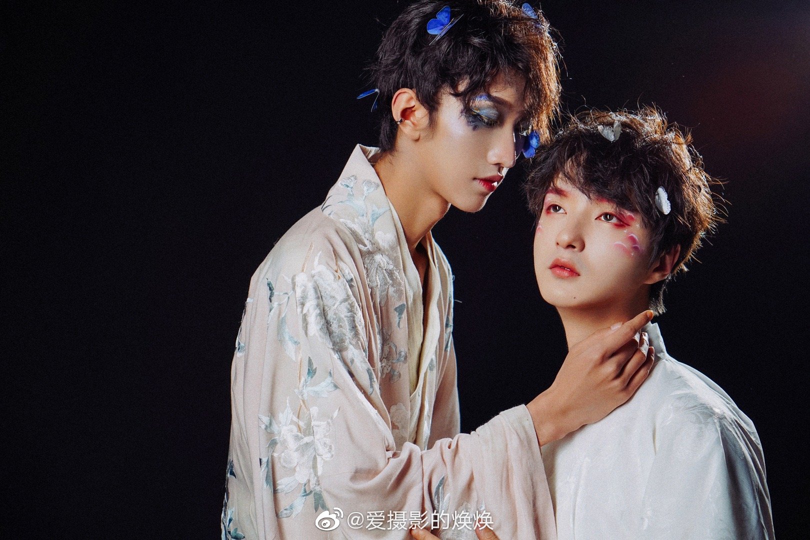 用索尼sel50f18镜头棚内实拍模特/@-阿达发奋图强- /@浅野启铭 拍摄