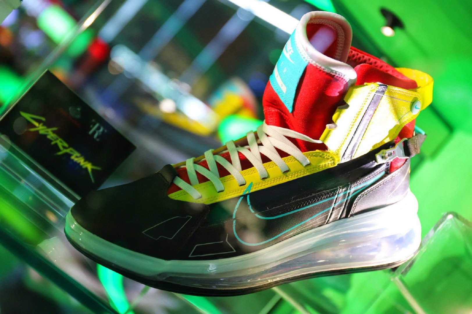 赛博朋克2077x耐克联名运动鞋只送不卖