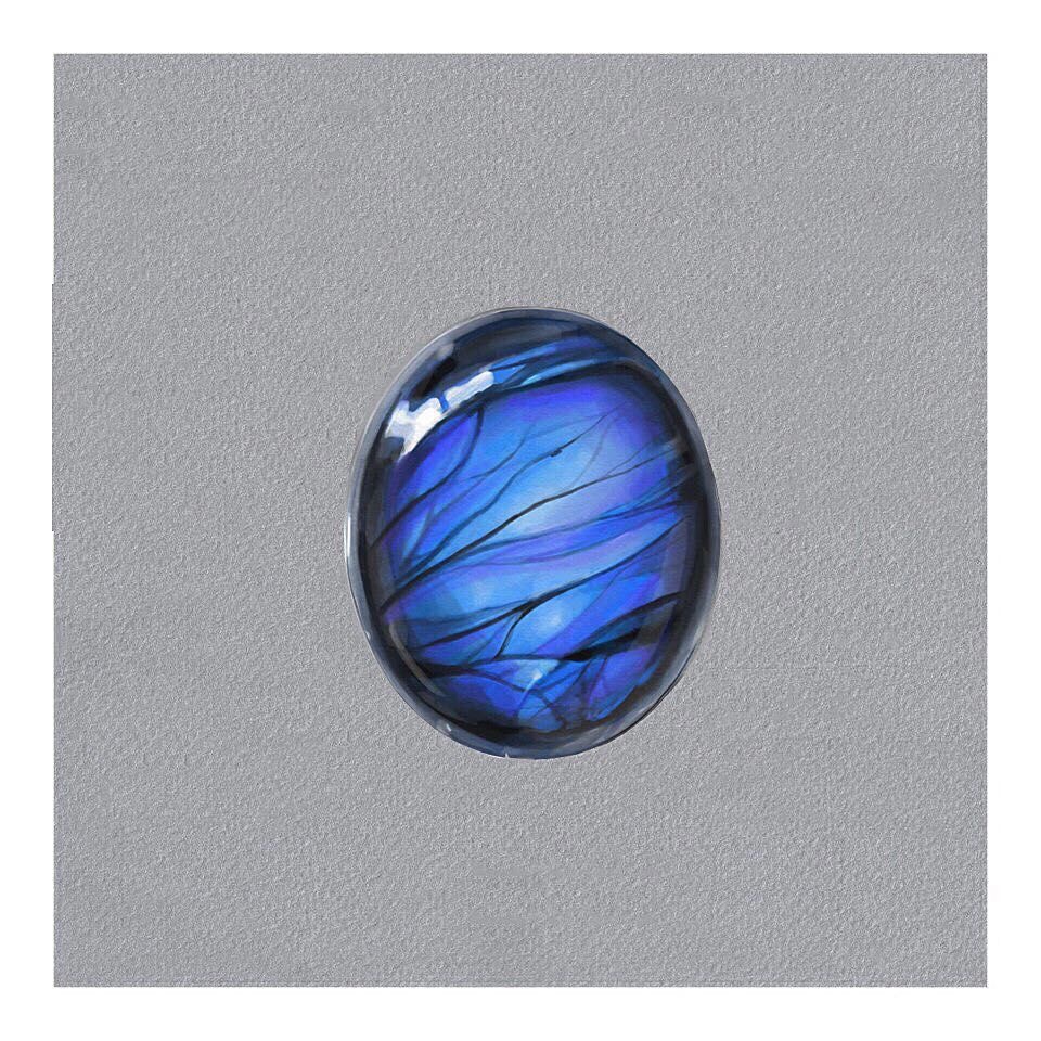 echo myagkova_masha 珠宝设计手绘,宝石手绘.