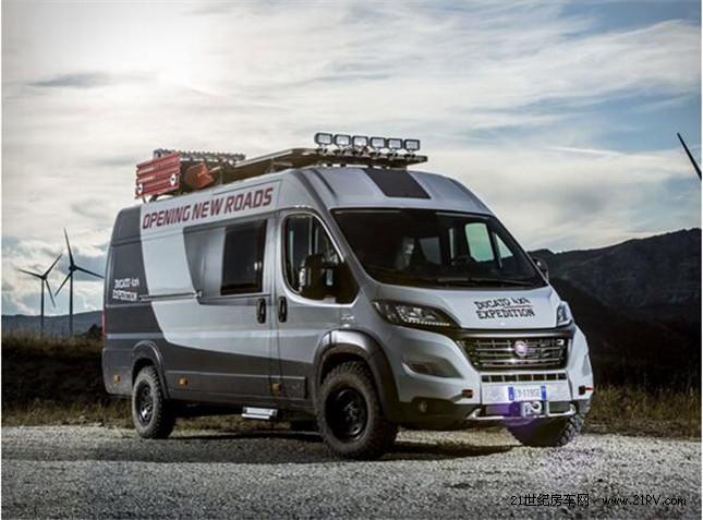 菲亚特ducato四驱越野探险露营车本文版权归21世纪房车所有,如需转载