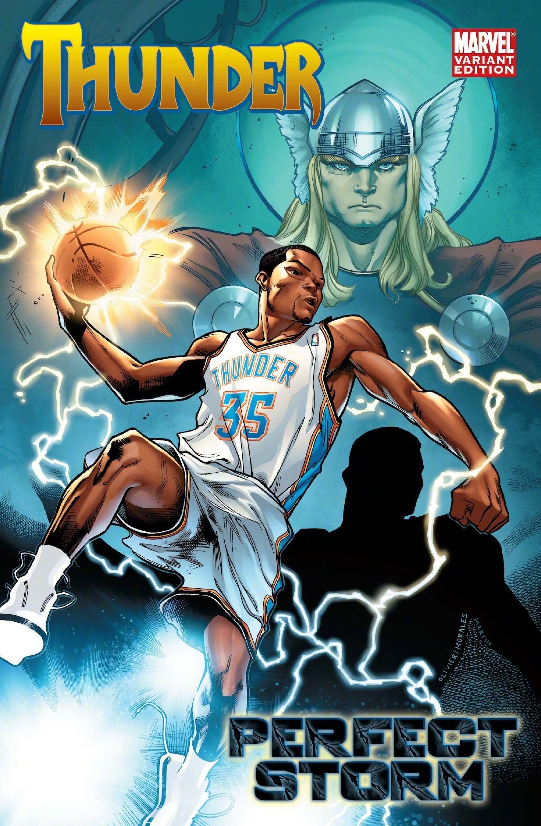 早些年漫威联动nba发布了一组漫画