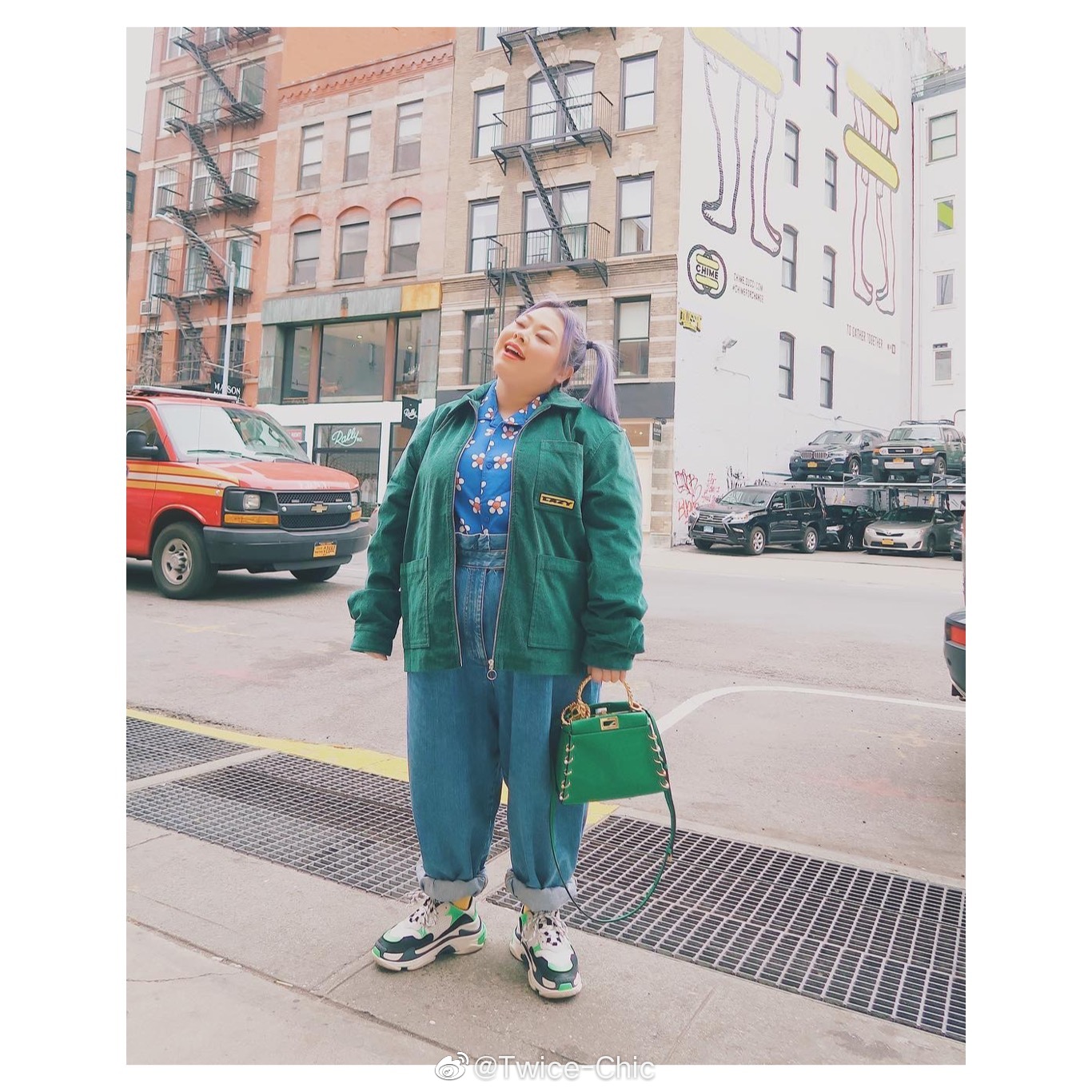 秋日胖女孩穿搭 渡边直美的生活穿搭,正如她可爱欢脱的性格一般