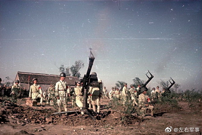 一组拍摄于19491950年间的中国人民解放军彩色照片