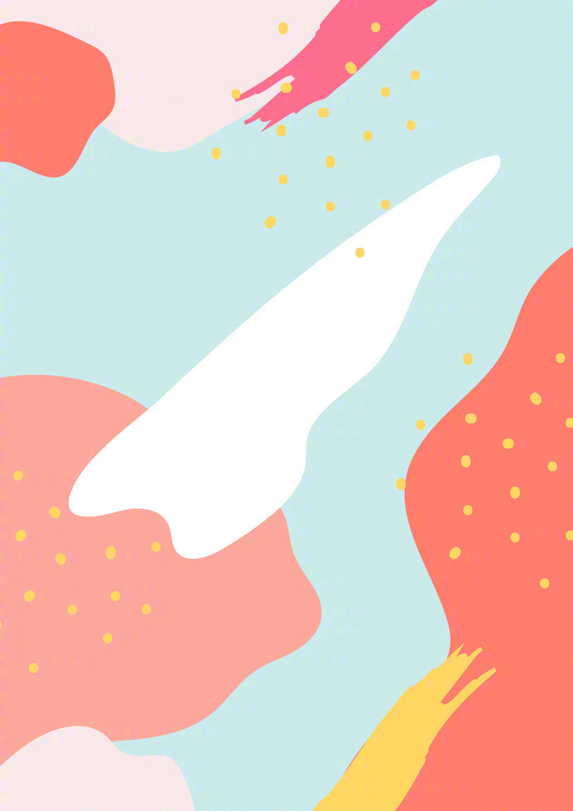 色彩柔和的流行色系配色