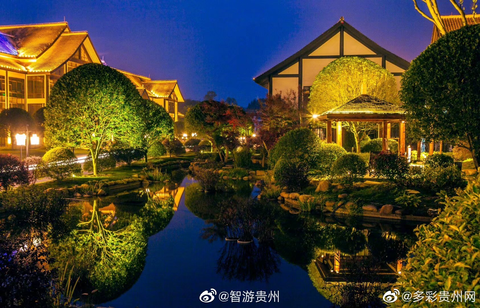 贵州,是个"中国温泉省",黔南瓮安的花间池温泉度假区