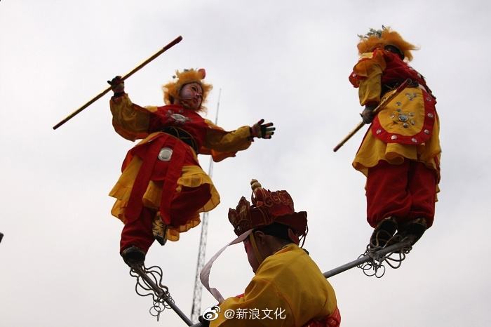 抬阁(芯子、铁枝、飘色)(肘阁抬阁)|彩扎|纸塑|节庆|戏曲|名录_新浪新闻