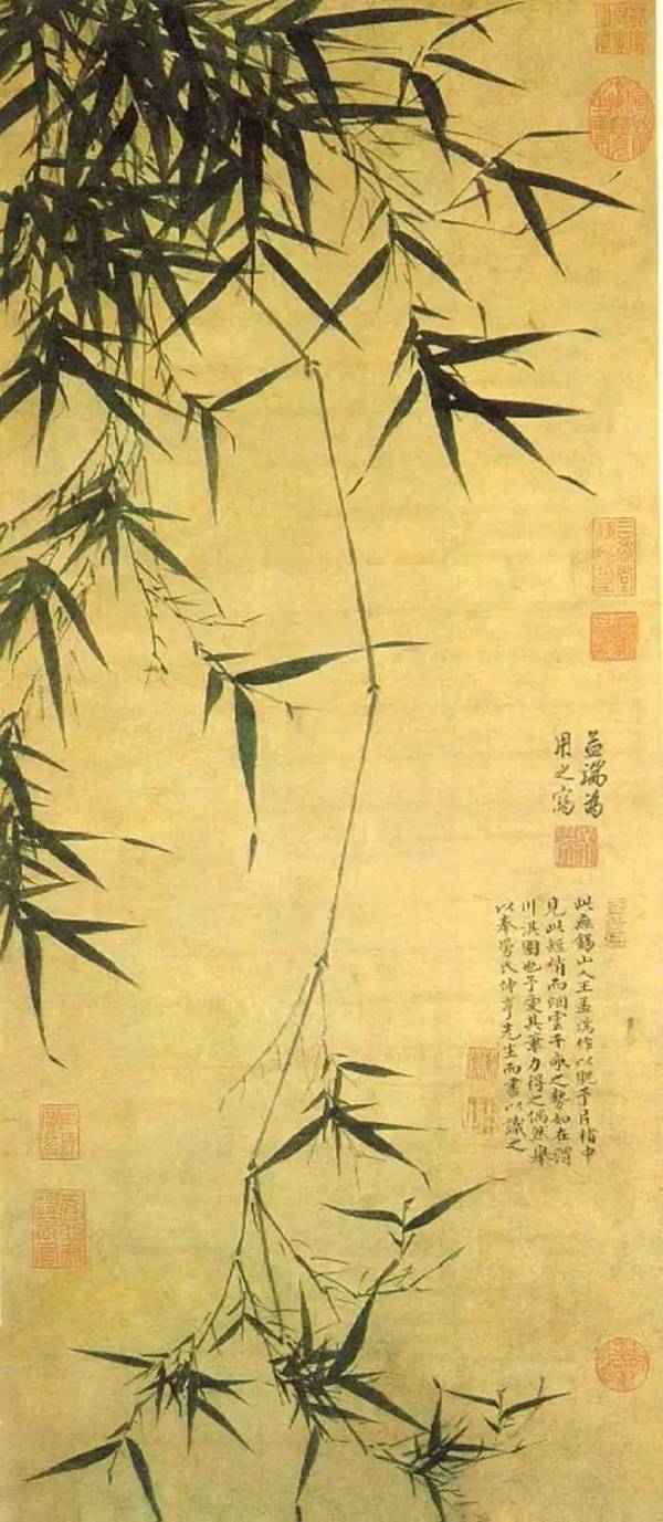 启功等多位大师竹子作品欣赏!你更喜欢谁的风格?
