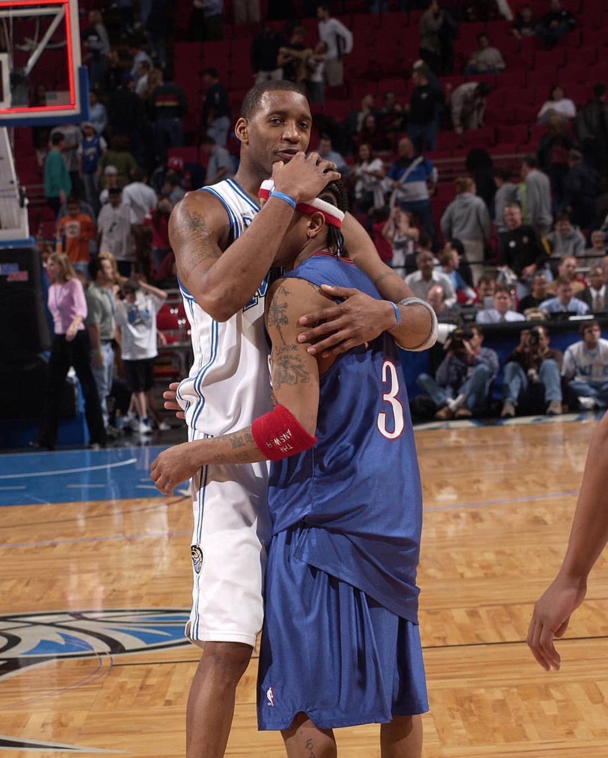 老照片,t-mac&ai麦迪,艾弗森!