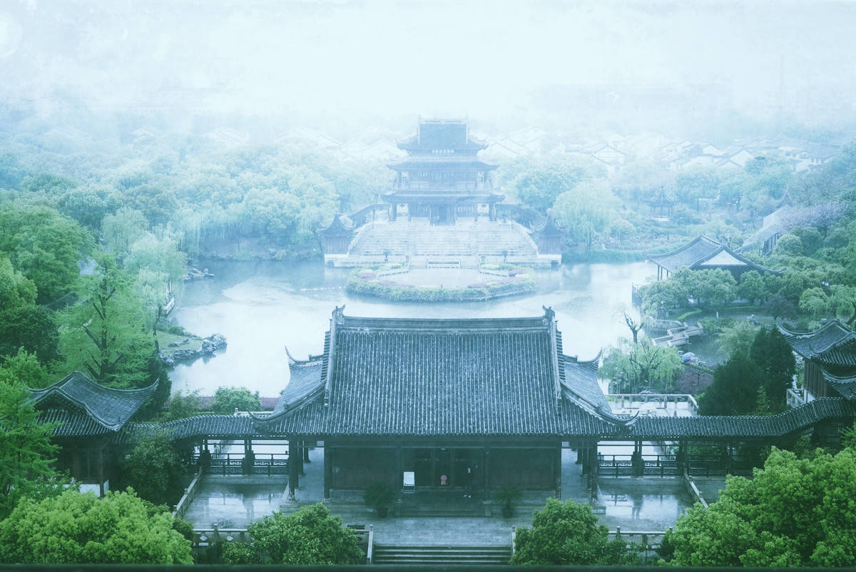 烟雨空濛风荡水,花红柳绿正当春 … ”|荡水|烟雨_新浪新闻
