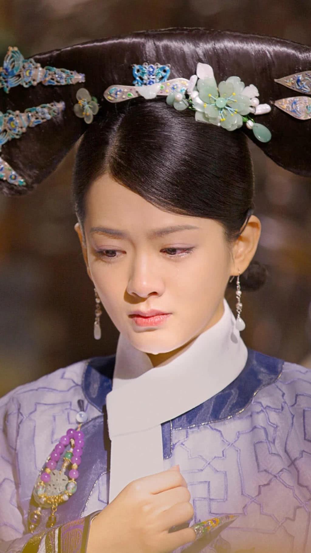 如懿传之中清冷脱俗的意欢古装换了一个新造型就让人认不出