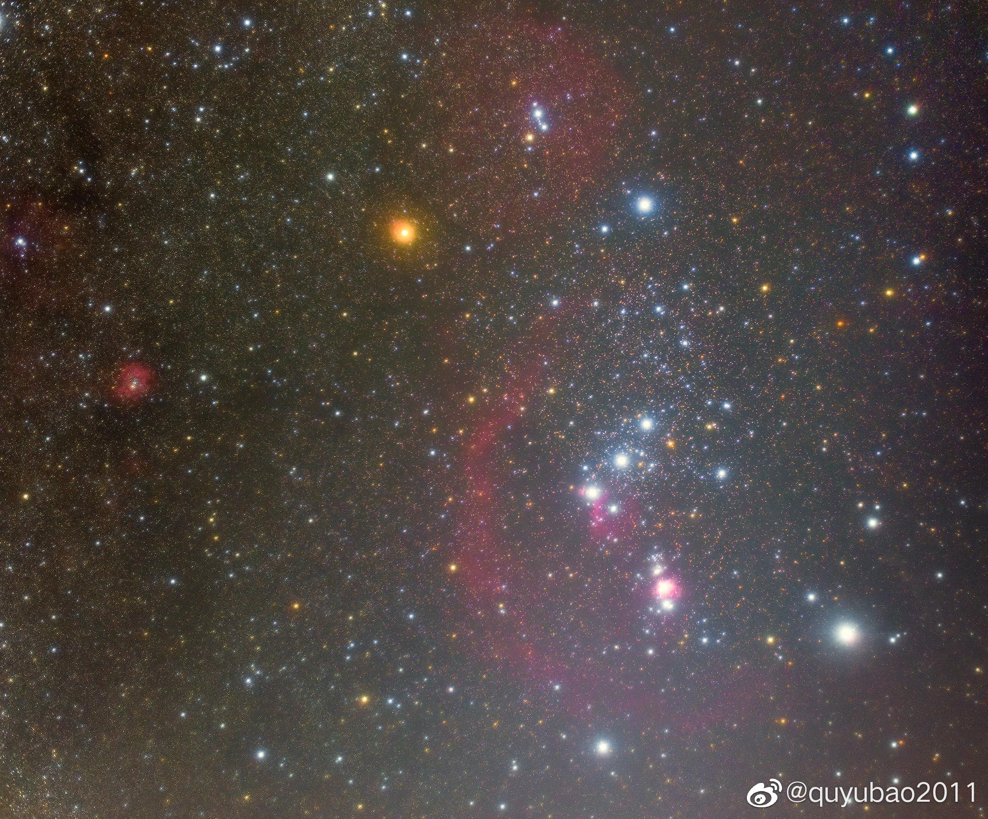 进入秋冬季,有不少深空天体适合拍摄|星云|仙女座|猎户座_新浪新闻