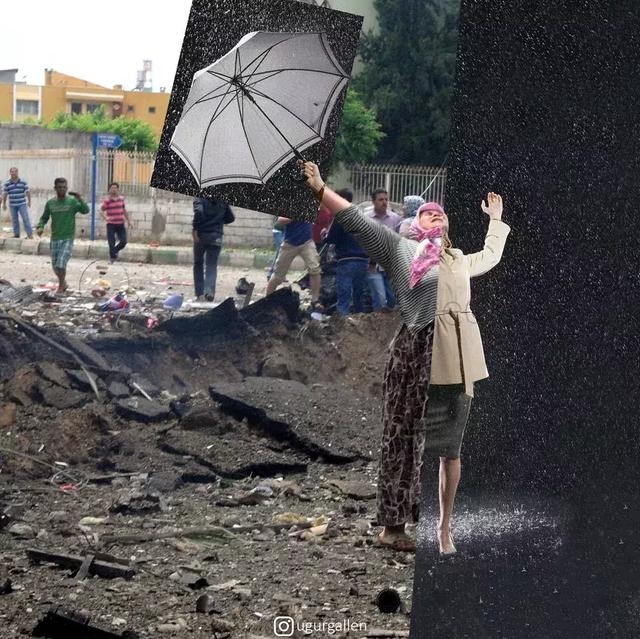 生活在"世界的火药桶"旁边,他耳闻目睹了太多不同世界间的冲突,很多被