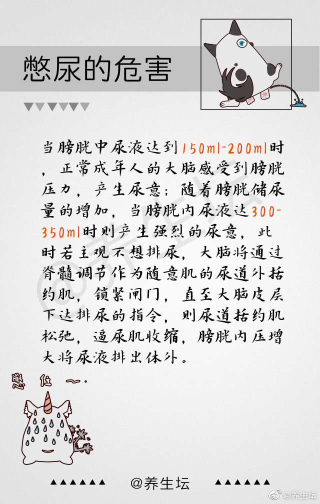 憋尿有哪些危害,你知道吗?