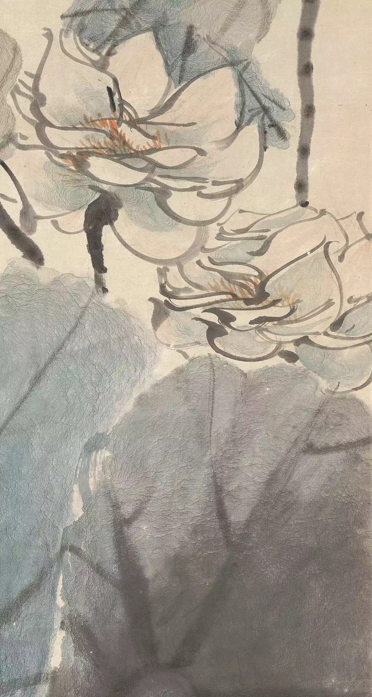 荷花鸳鸯|任伯年|国画|雅集_新浪新闻